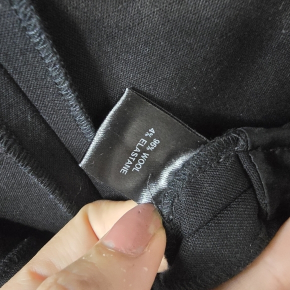 Kaufmanfranco Wool zipper hem black pants classic Neutral office - Picture 11 of 14